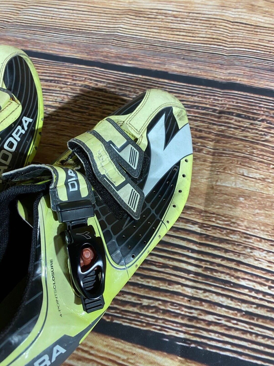 DIADORA Trivex Road Cycling Shoes Biking Boots Size EU44 US10 Mondo 278  cs824