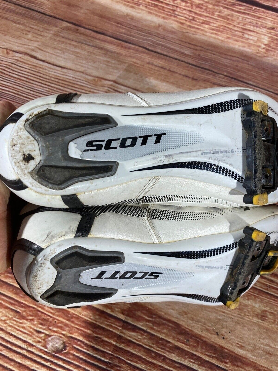 SCOTT Comp Road Cycling Shoes 3 Bolts Unisex Size EU45  US11 Mondo 290 cs751