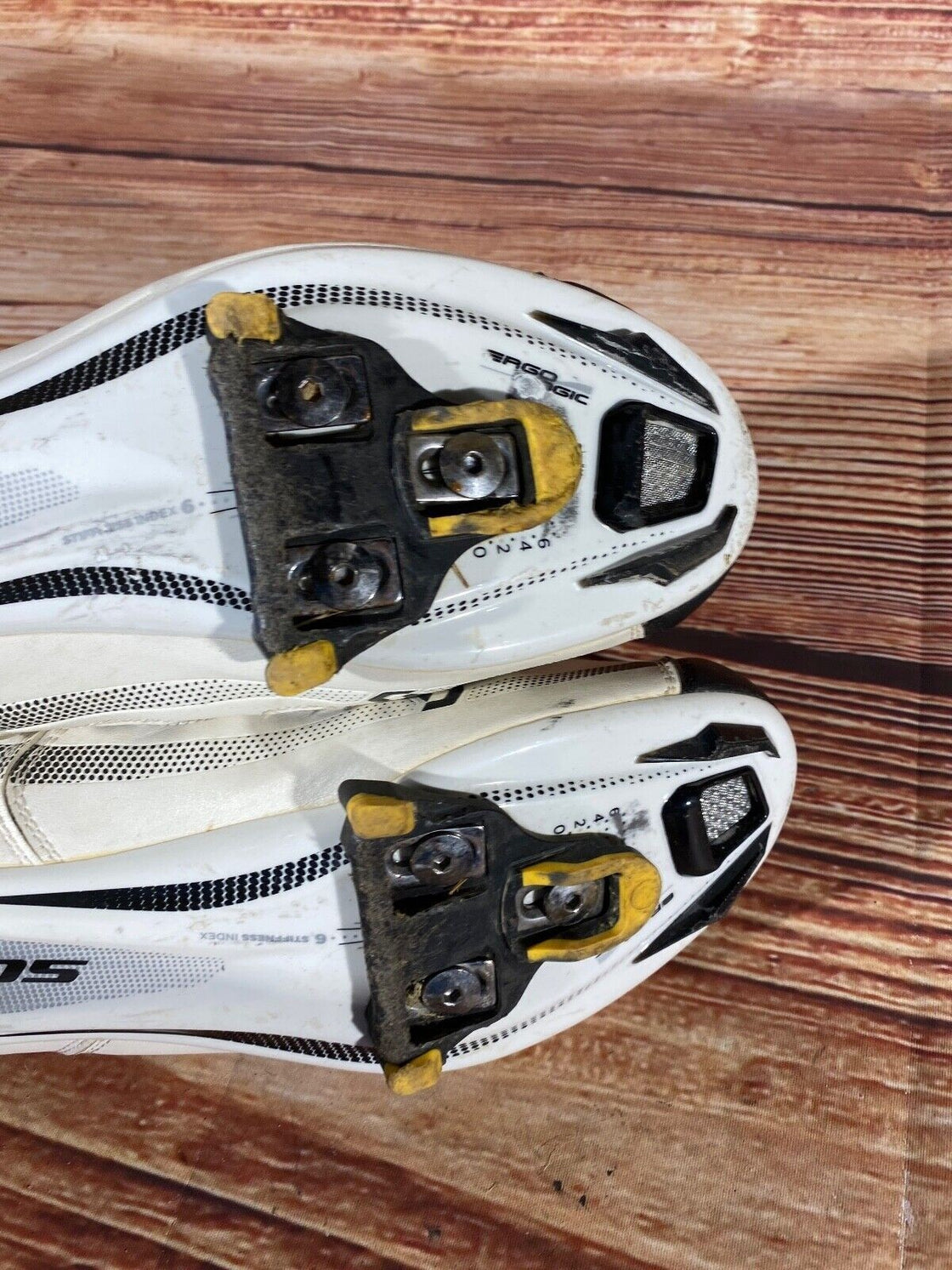 SCOTT Comp Road Cycling Shoes 3 Bolts Unisex Size EU45  US11 Mondo 290 cs751