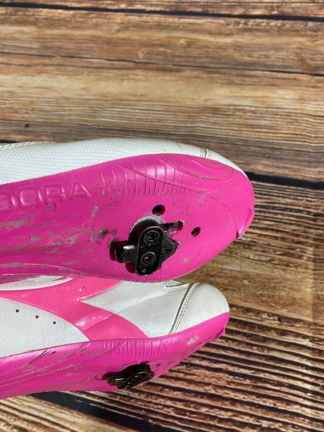 DIADORA Road Cycling Shoes Bicycle Shoes Ladies Size EU41 US9.5 Mondo 250  cs835