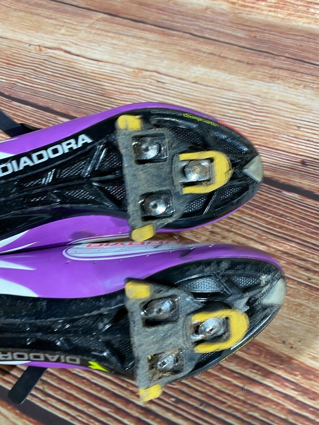DIADORA Tornado Road Cycling Shoes Road Ladies Size EU41 US9.5 Mondo 254 cs902