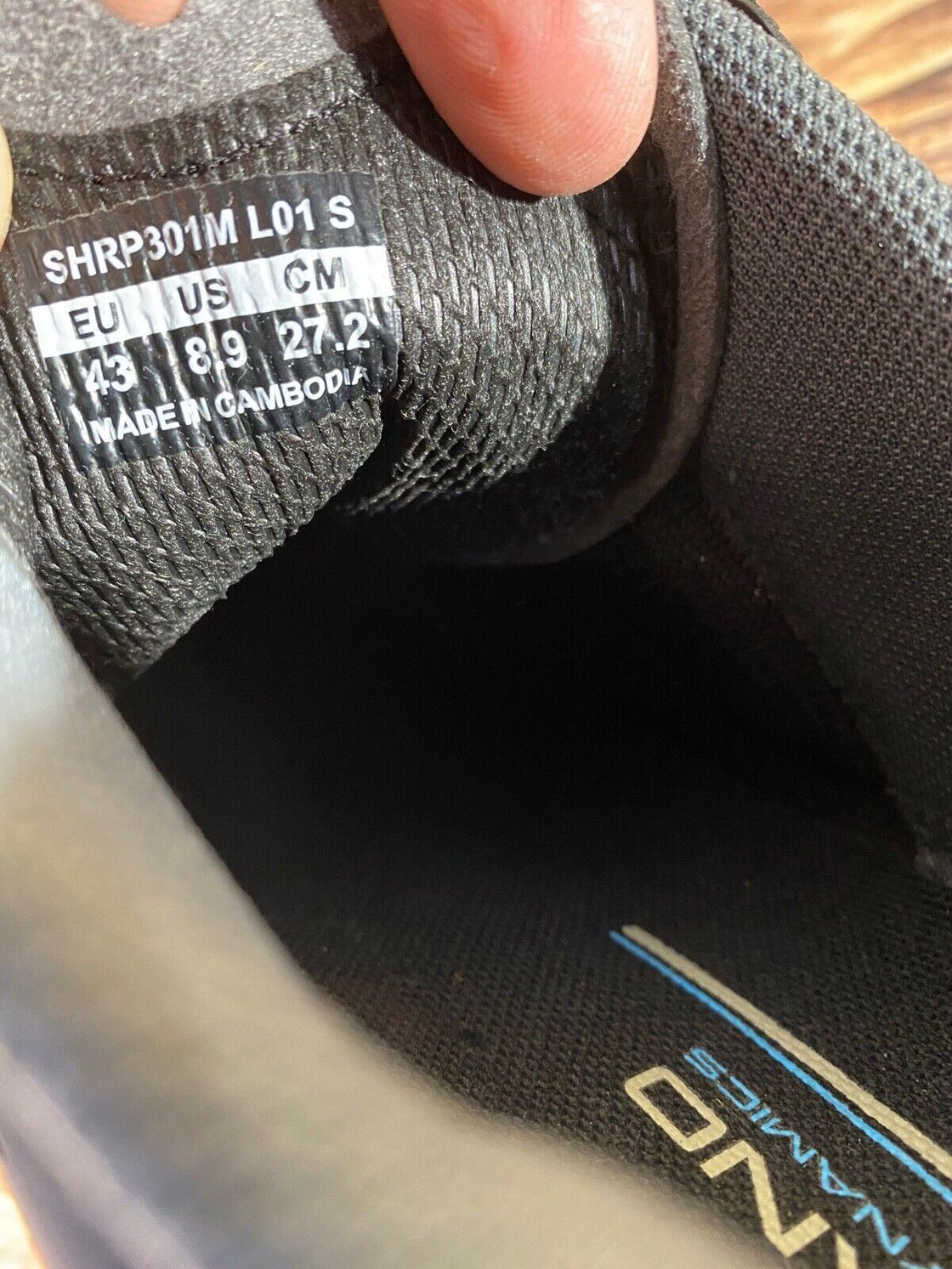 SHIMANO RP3 Road Cycling Shoes Biking Boots Size EU43 US8.9 Mondo 272  cs909