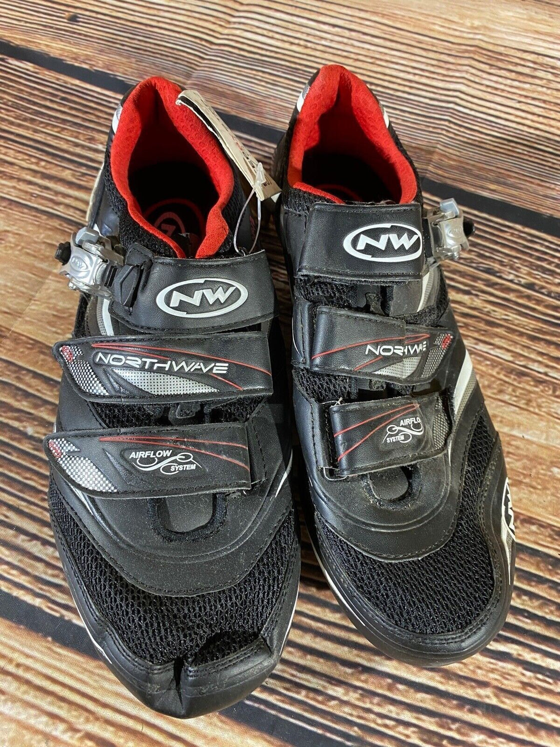 NORTHWAVE Road Cycling Shoes Biking Boots Size EU42 US9.5 Mondo 268 cs732