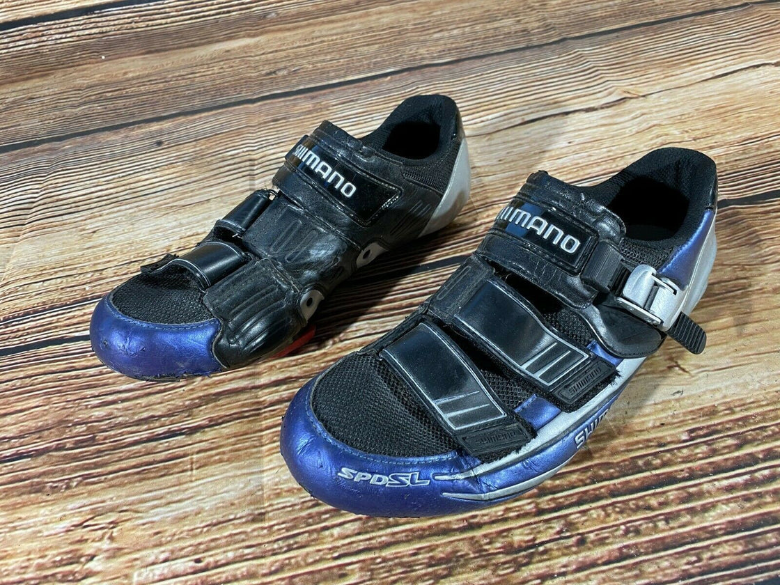 SHIMANO R130S Road Cycling Shoes Clipless Biking Boots Size EU44 US10  cs946