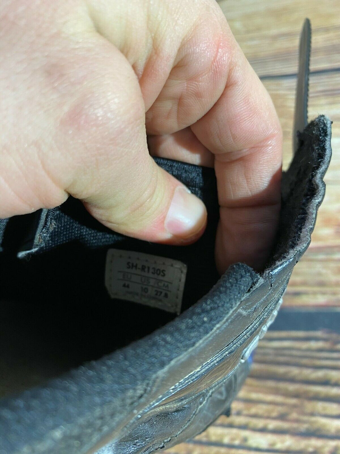 SHIMANO R130S Road Cycling Shoes Clipless Biking Boots Size EU44 US10  cs946