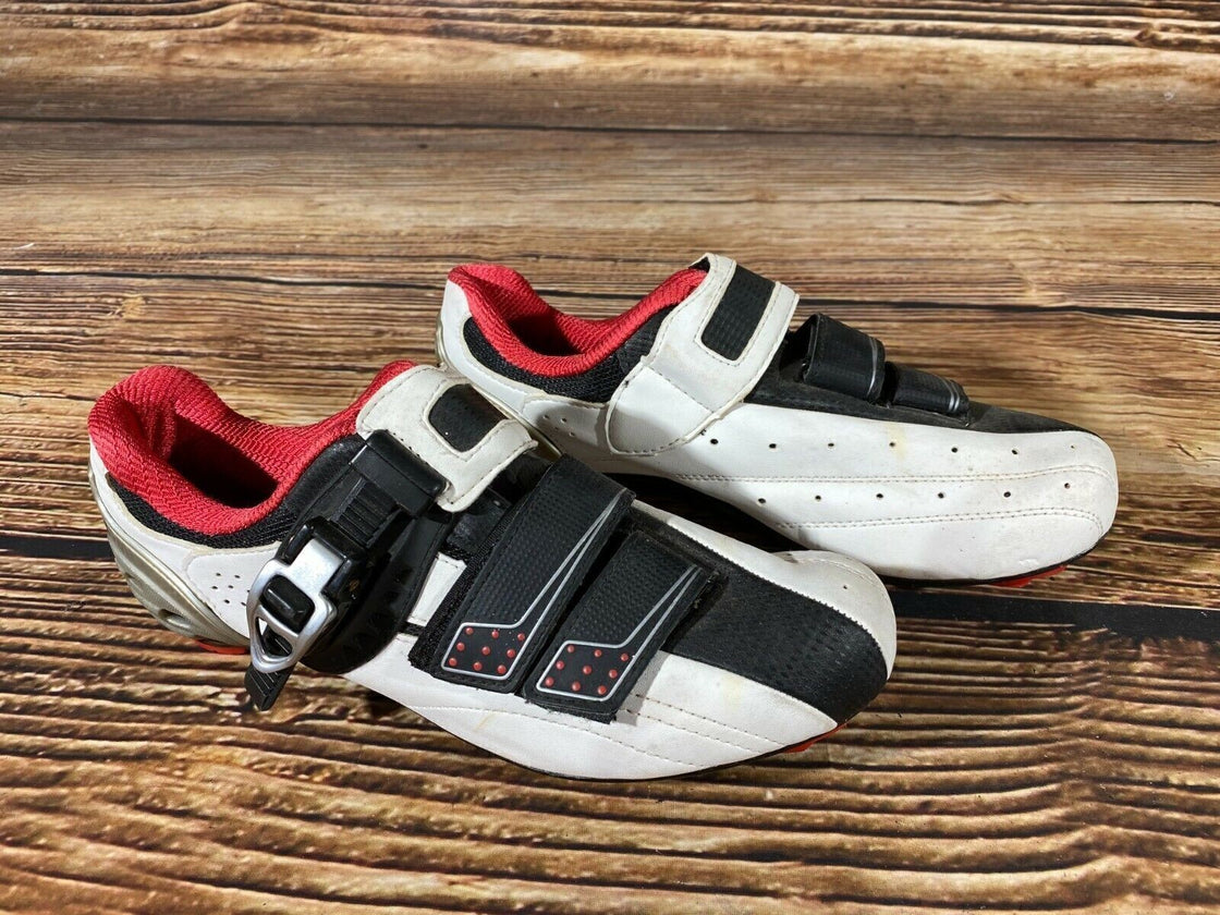 Road Cycling Shoes Road Bike 2 / 3 Bolts Size EU41 with SPD Cleats cs1241