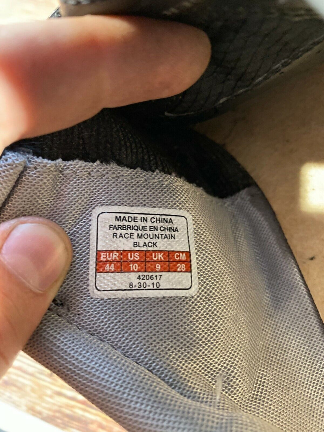 BONTRAGER Cycling MTB Shoes Mountain Biking Boots Size EU44 US10 cs1253