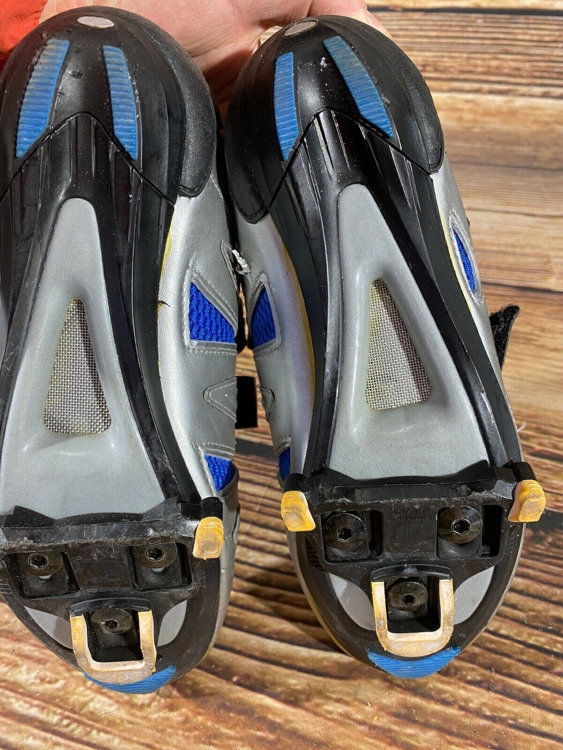 ADIDAS Road Cycling Shoes Road Bike 3 Bolts Size EU38 2/3  cs772 Used