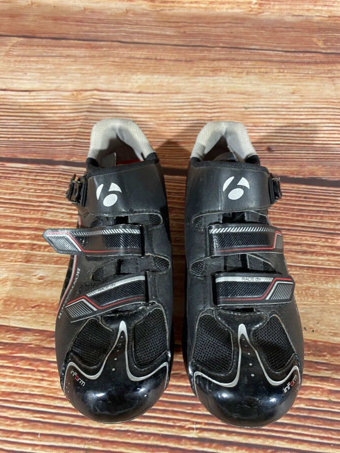 BONTRAGER Race Road Cycling Shoes 3 Bolts Size EU42 US9 Mondo 268 cs730