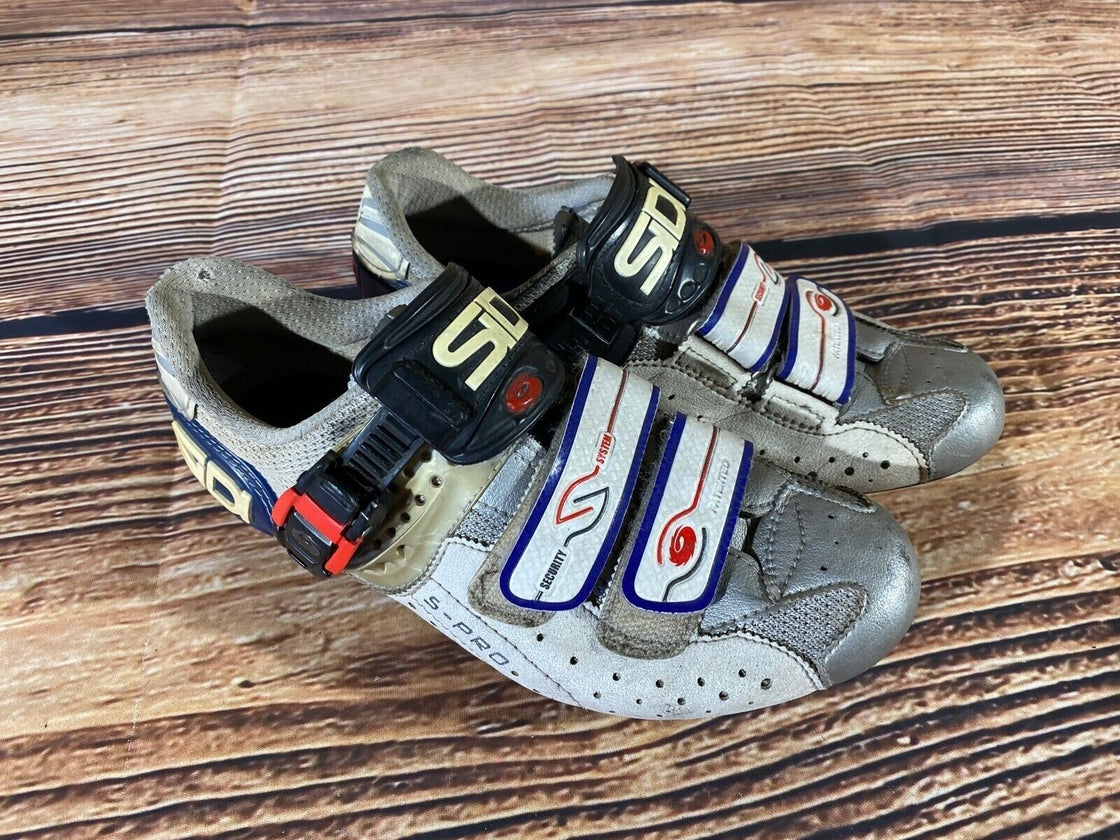 SIDI S-PRO Carbon Road Cycling Shoes Biking Boots EU38 US5 Mondo 228 cs881