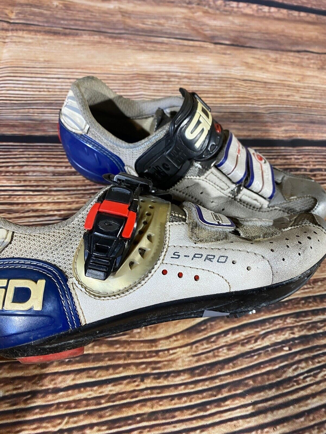 SIDI S-PRO Carbon Road Cycling Shoes Biking Boots EU38 US5 Mondo 228 cs881