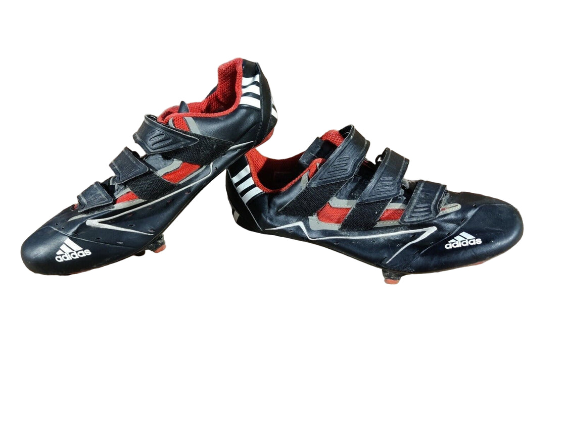 Adidas Road Cycling Shoes Bicycle Biking Shoes Size EU42 2/3 US9  cs773 Used