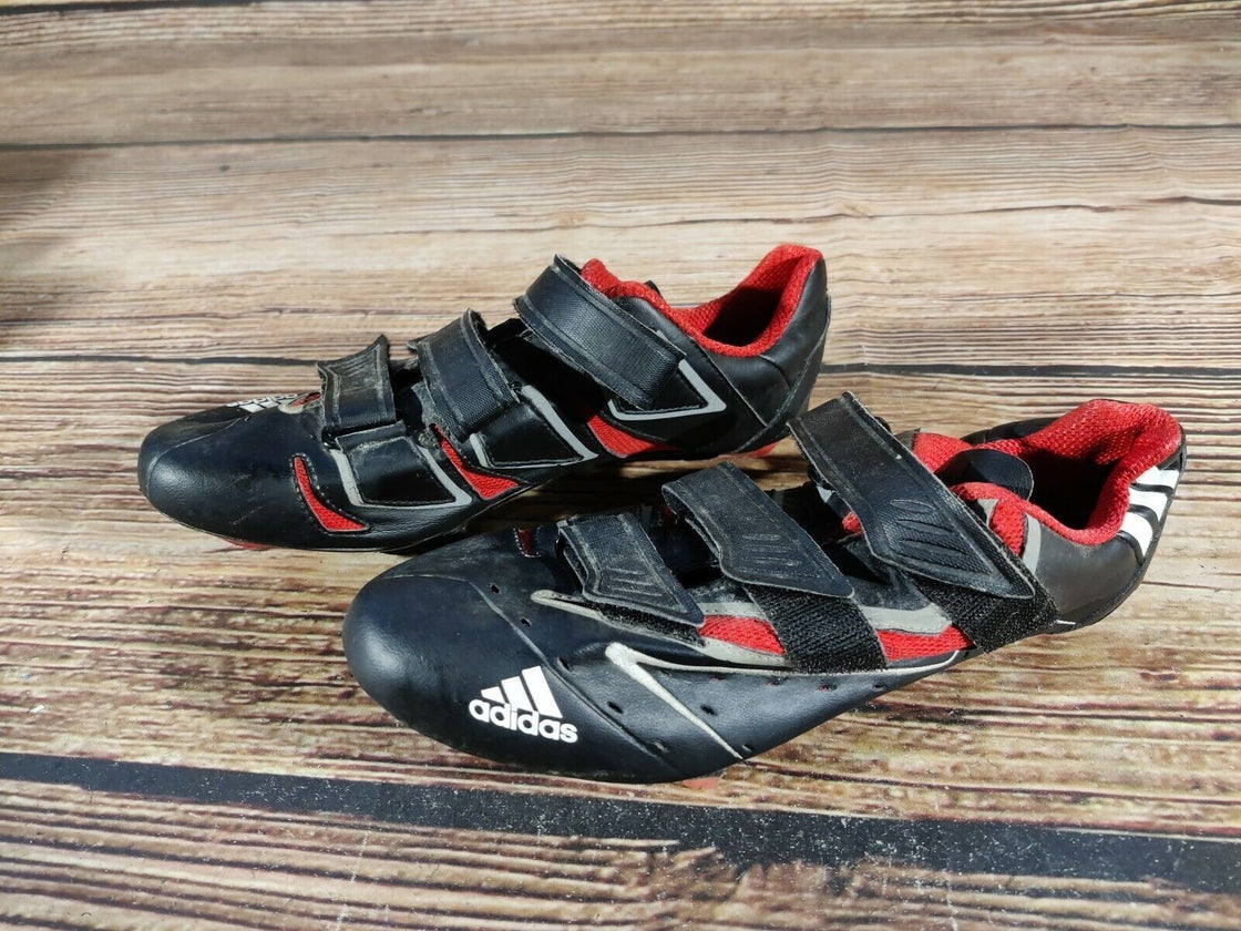 Adidas Road Cycling Shoes Bicycle Biking Shoes Size EU42 2/3 US9  cs773 Used