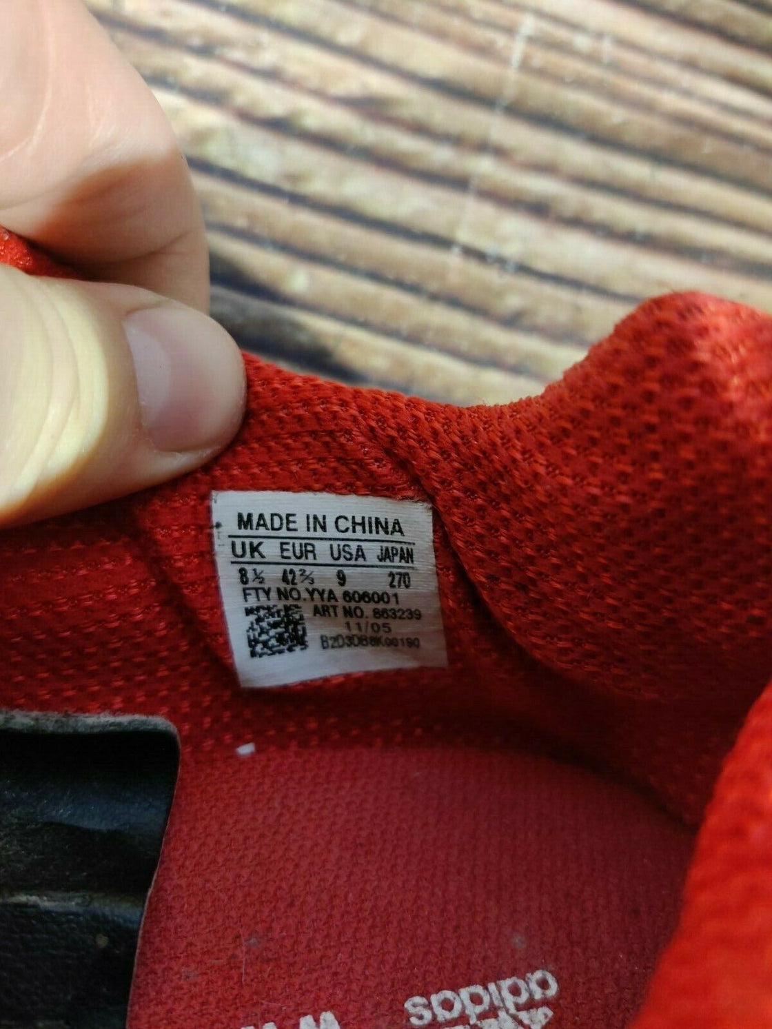 Adidas Road Cycling Shoes Bicycle Biking Shoes Size EU42 2/3 US9  cs773 Used