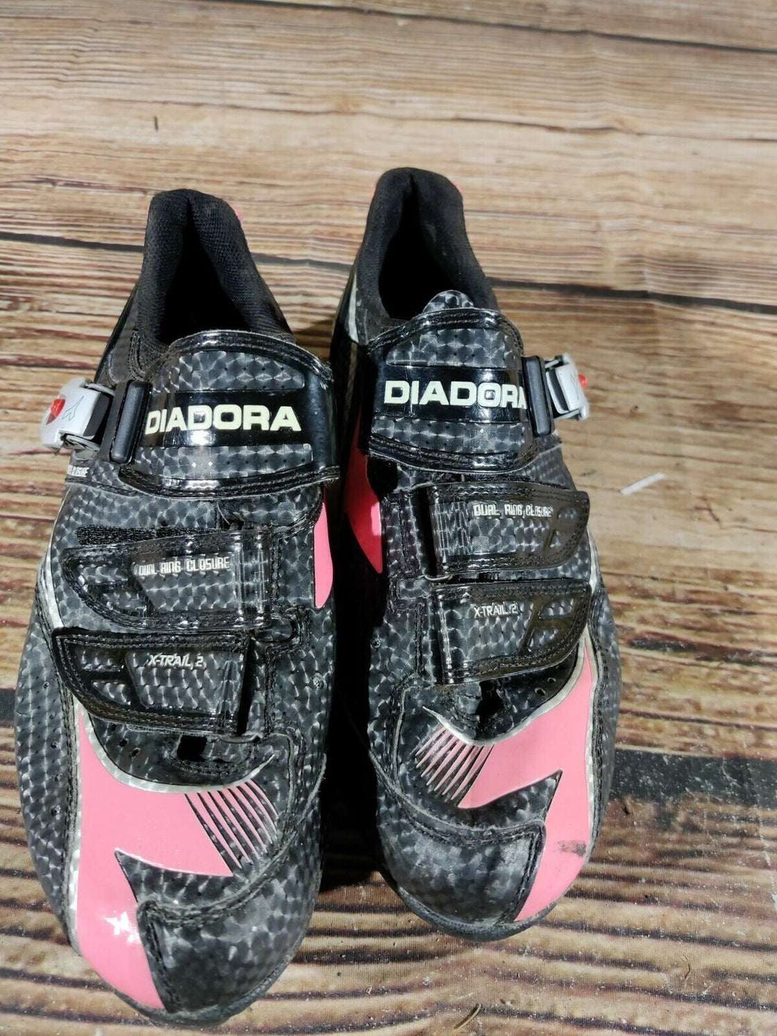 DIADORA Cycling MTB Shoes Mountain Bike Boots 2 Bolts Ladies EU39 US8  cs1033