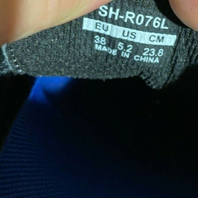 SHIMANO R076 Road Cycling Shoes Biking Boots 3 Bolts Size EU38 US5.2 cs919