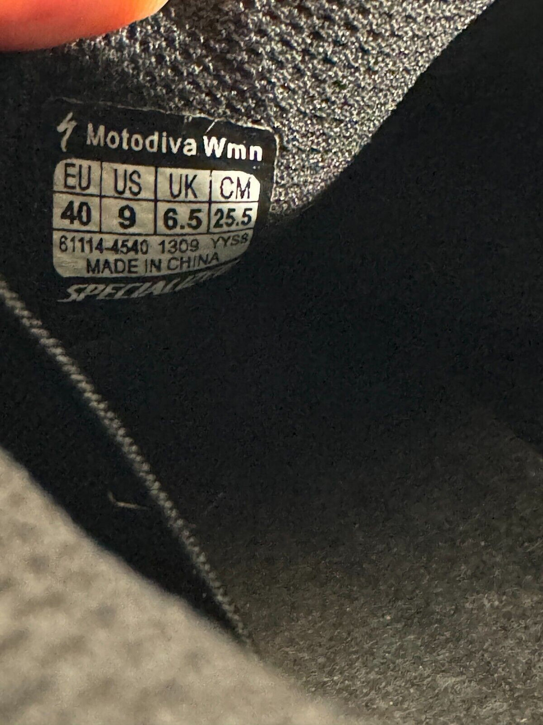 SPECIALIZED Motodiva Cycling Shoes MTB Bike Boot Ladies EU40 US9 Mondo 256 cs215