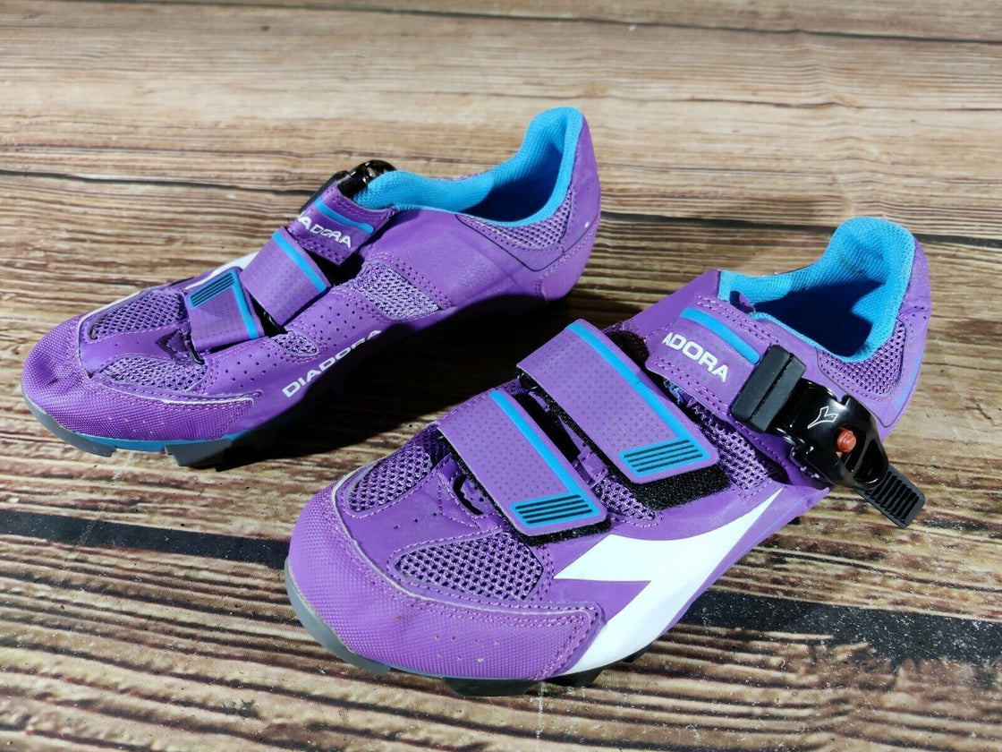 DIADORA X-Trivex Cycling MTB Shoes Mountain Bike Boots Ladies EU38 US7 CS1019