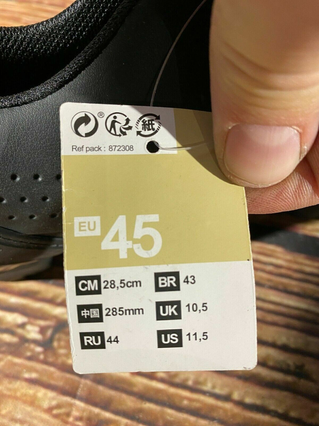 ROCKRIDER Cycling MTB Shoes Mountain Bike Shoes Size EU45 MTB Shoes NEW cs1206