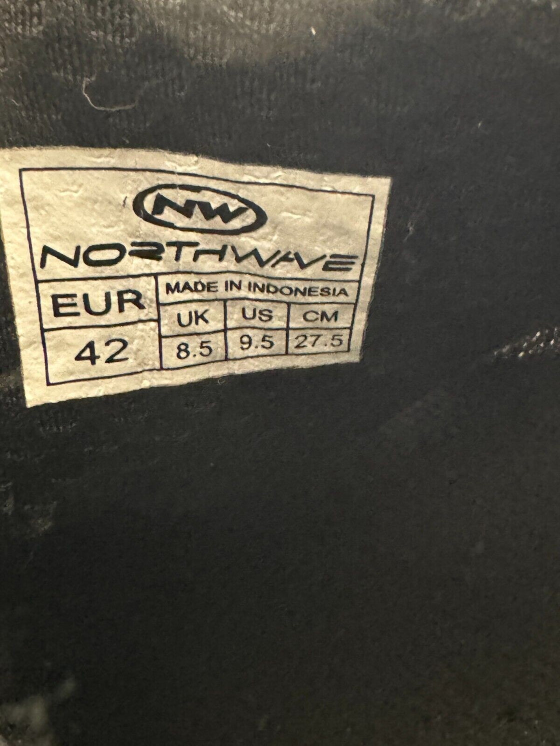 NORTHWAVE Cycling MTB Shoes Mountain Bike Boots EU42 US9.5 Mondo 270 cs283