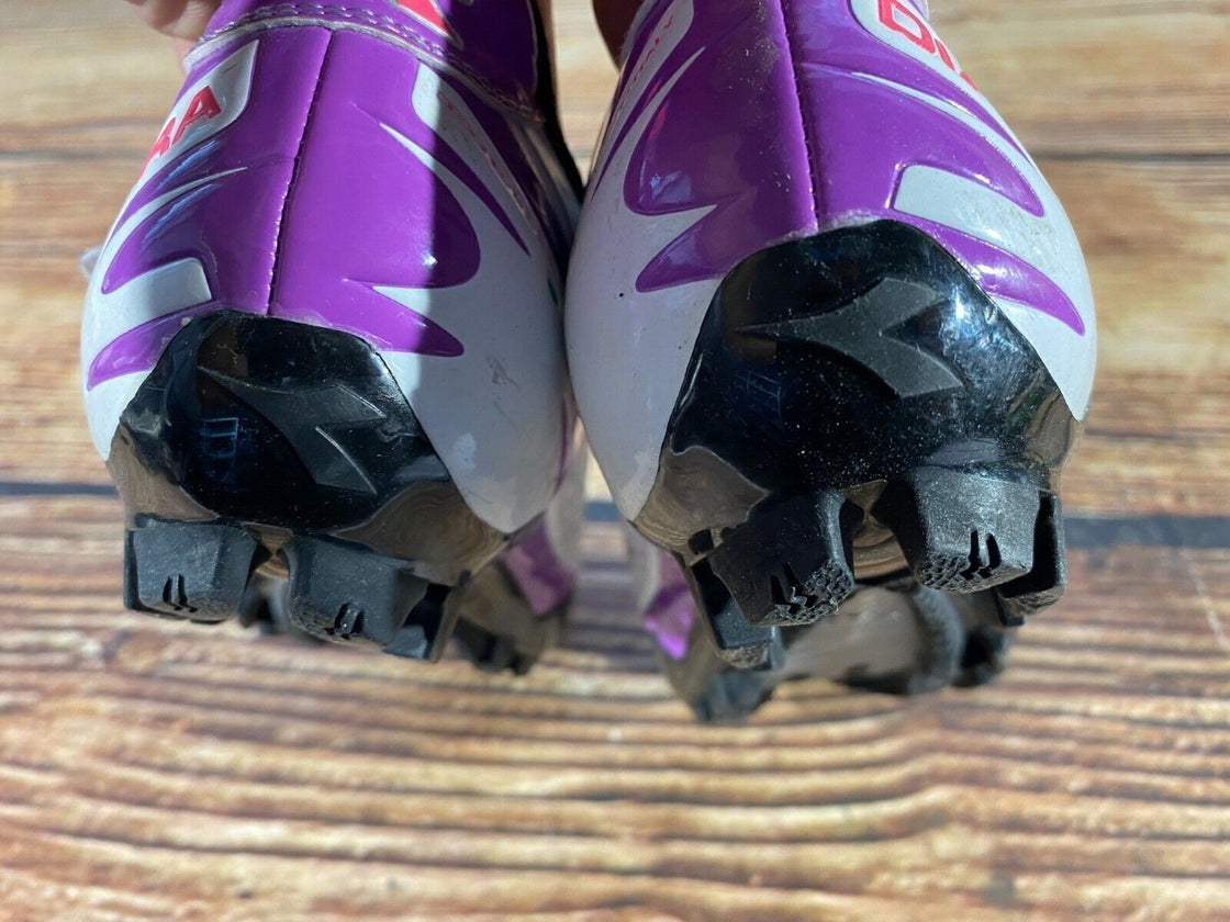 DIADORA X-Phantom Cycling MTB Shoes Mountain Biking Boots Ladies Size EU38 cs967