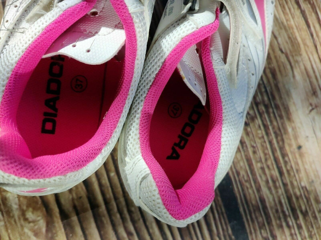 DIADORA Road Cycling Shoes Bicycle Shoes Unisex Size EU37 US6.5 Road Bike  cs905