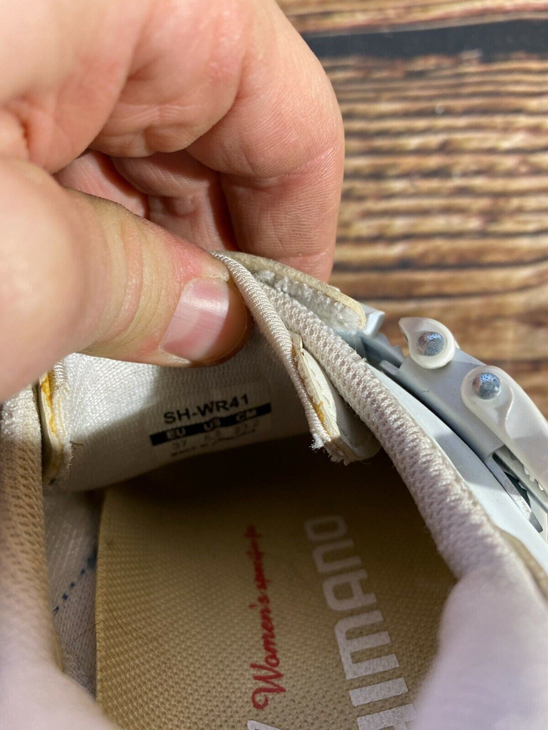 SHIMANO WR41 Road Cycling Shoes Clipless Biking Boots Size EU37 cs928