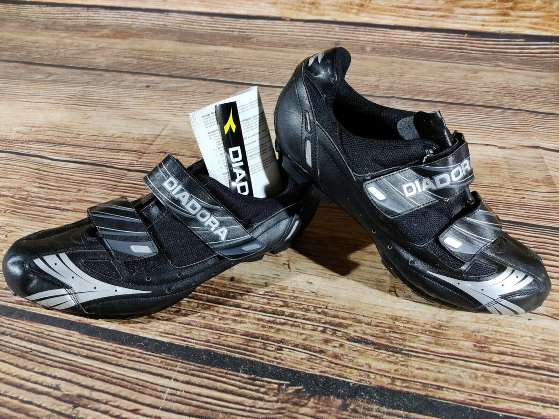 DIADORA Cycling MTB Shoes Mountain Biking Boots 2 Bolts Size EU48 US13.5 cs978