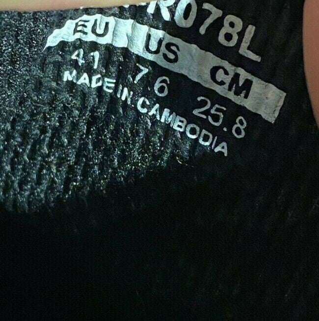 SHIMANO R078 Road Cycling Shoes Biking Boots 3 Bolts Size EU41 US7.6 cs913