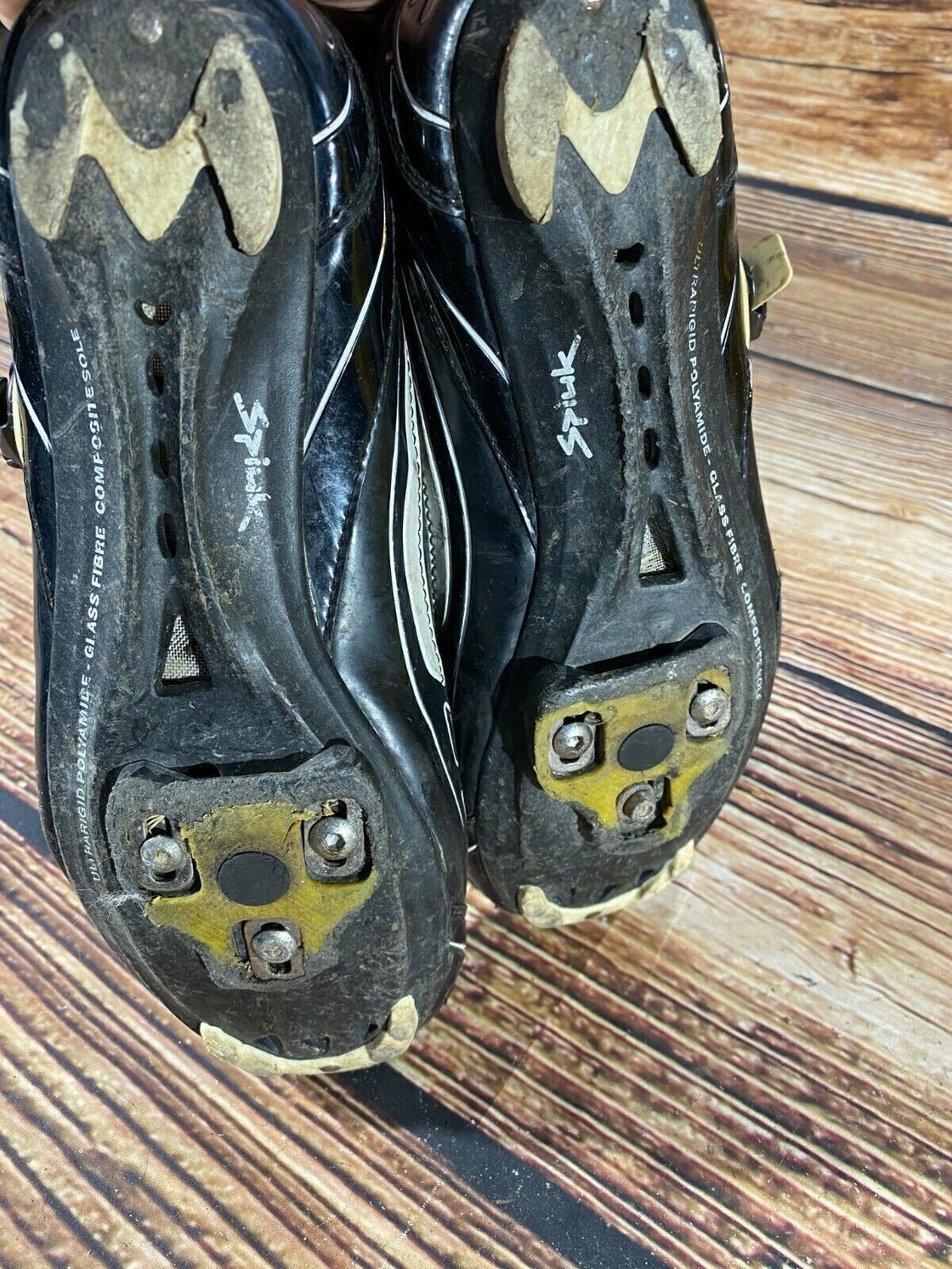 SPIUK Road Cycling Shoes Clipless Biking Boots Size EU43 with Cleats cs738