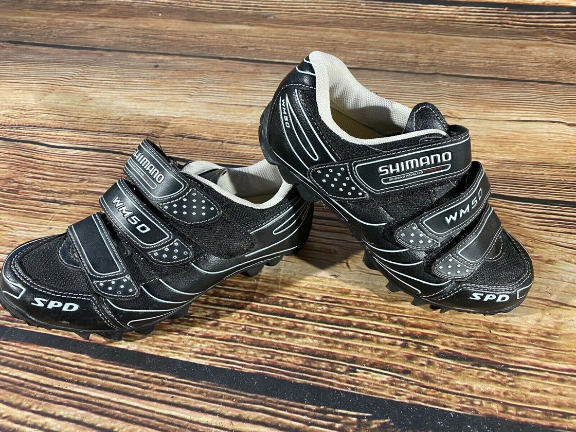 SHIMANO WM50 Cycling Shoes MTB Mountain Biking Boots Ladies Size EU37 cs1154