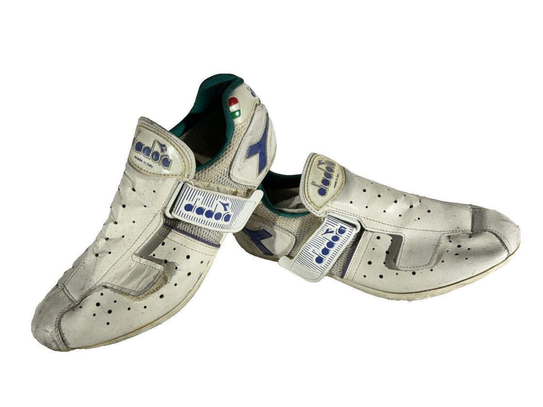 DIADORA Vintage Cycling Road Shoes EU41 US7 UK6 Mondo 245 cs522