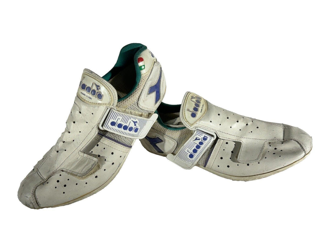 DIADORA Vintage Cycling Road Shoes EU41 US7 UK6 Mondo 245 cs522