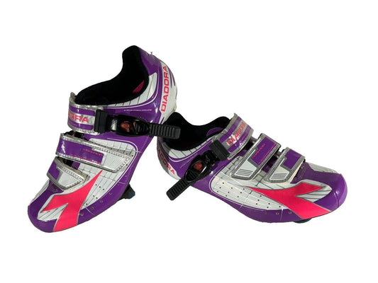 Diadora Tornado Road Cycling Shoes EU 38 US 7 Womens 236mm cs474