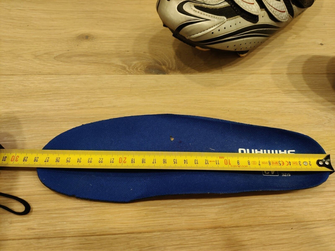 SHIMANO R077 Road Cycling Shoes With Cleats Men's Size EU43 US9  cs934