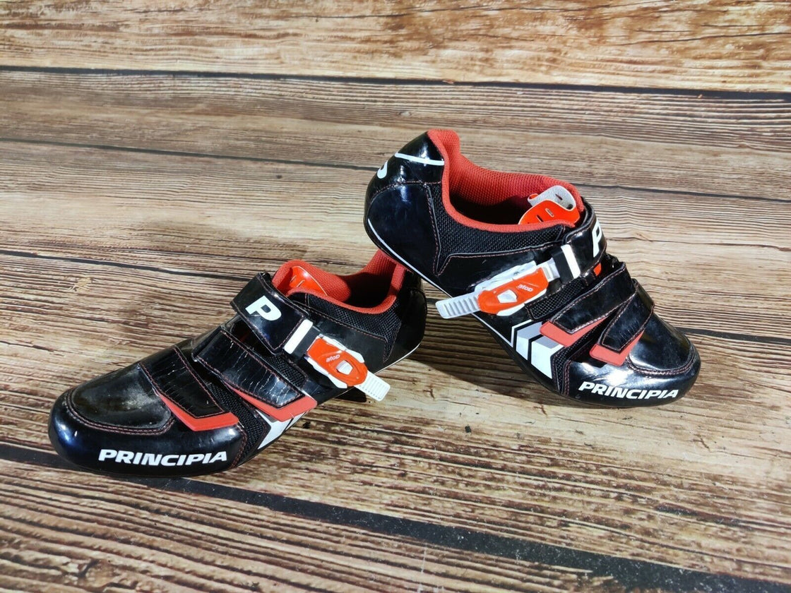 PRINCIPIA Road Cycling Shoes Biking Boots 3 Bolts Size EU43 US9  cs806