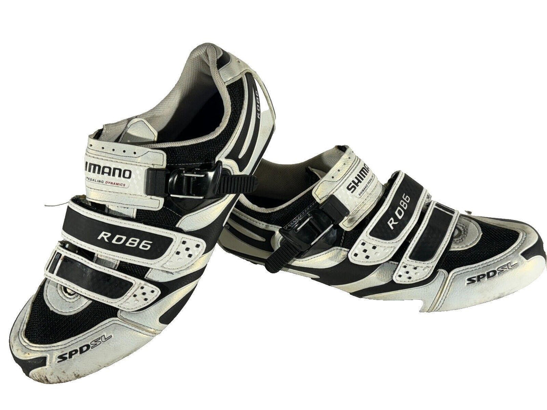 SHIMANO R086 Cycling Road Shoes EU45 US10.5 Mondo 285 cs549