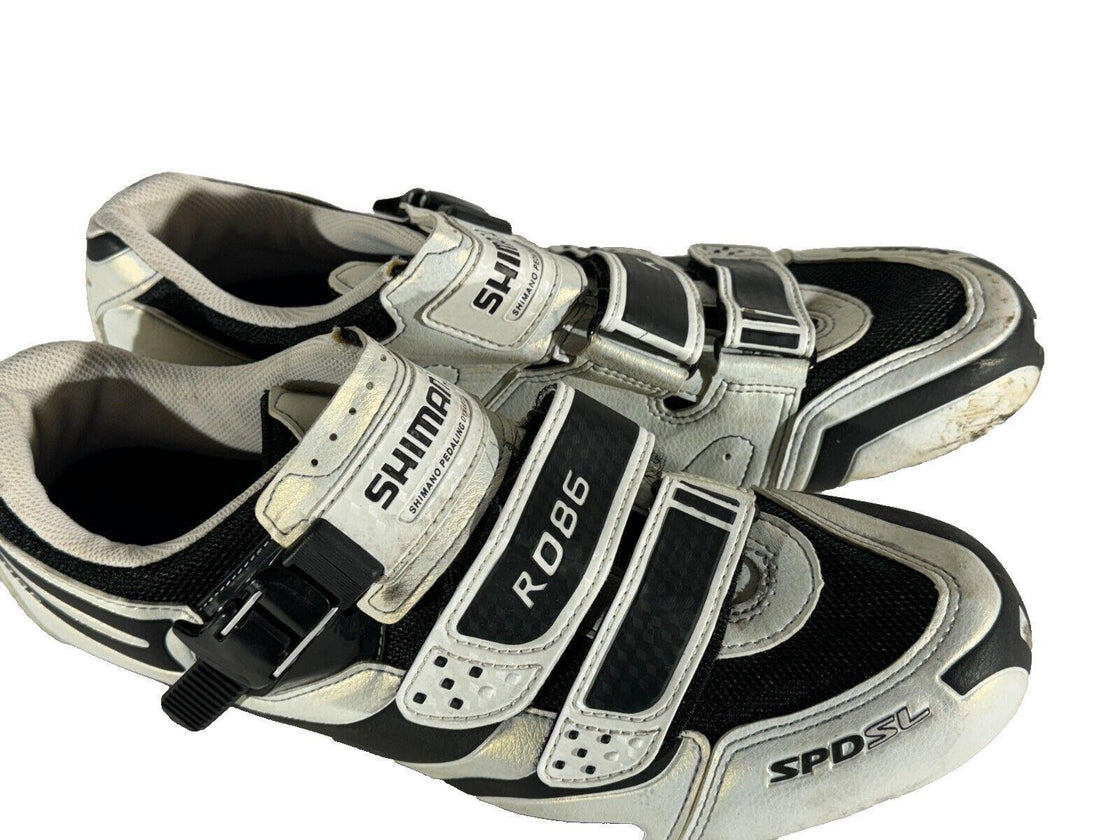 SHIMANO R086 Cycling Road Shoes EU45 US10.5 Mondo 285 cs549