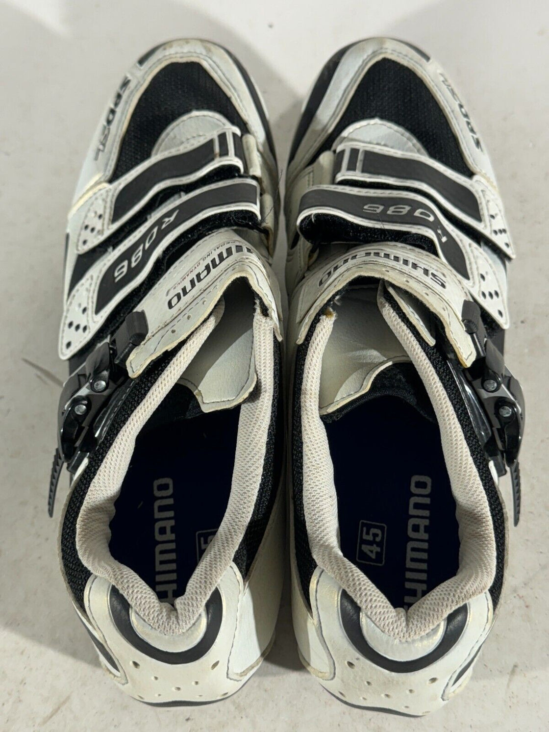 SHIMANO R086 Cycling Road Shoes EU45 US10.5 Mondo 285 cs549