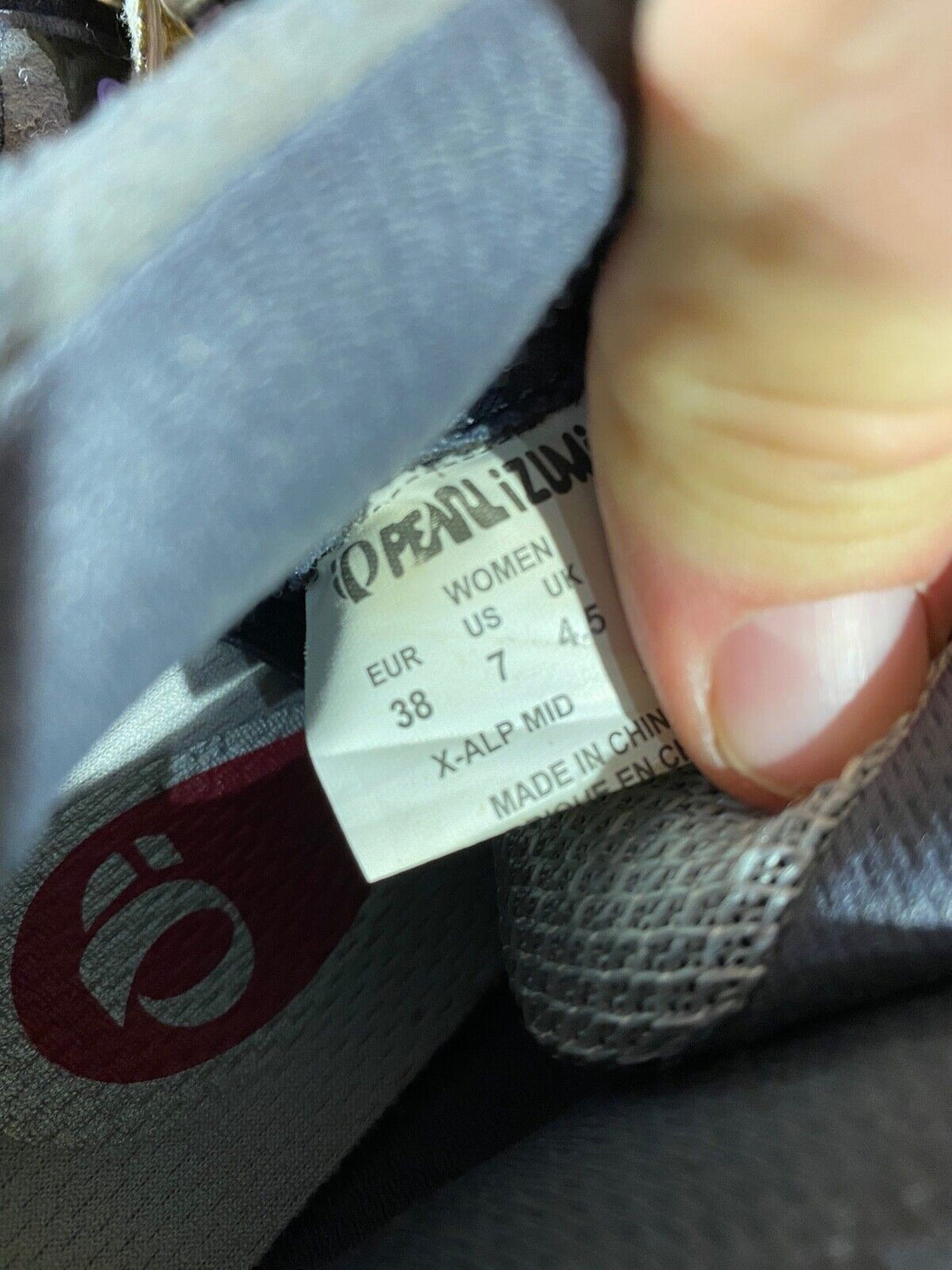 PEARL IZUMI Cycling MTB Shoes Mountain Bike Ladies EU38 US7 Mondo 245 cs986