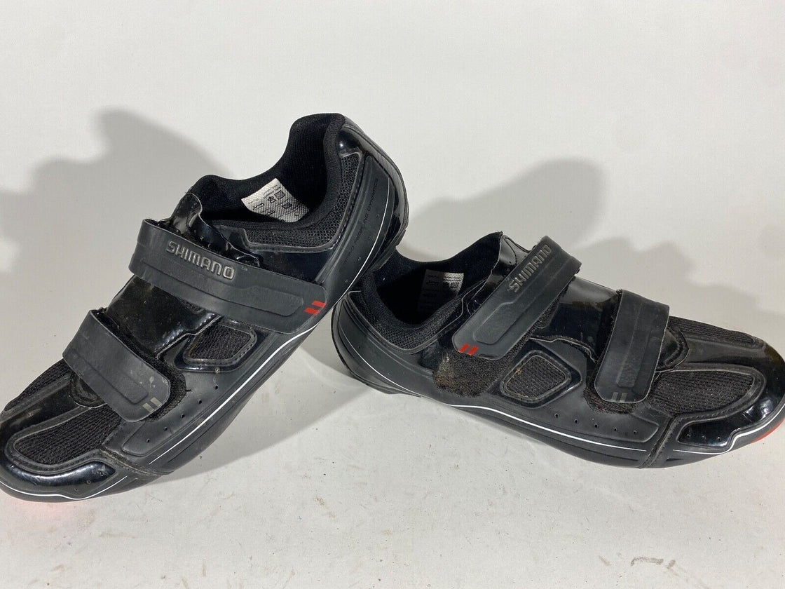 SHIMANO R065 Carbon Road Cycling Shoes Boots 3 Bolts EU44 US9.7 Mondo 278  CS36