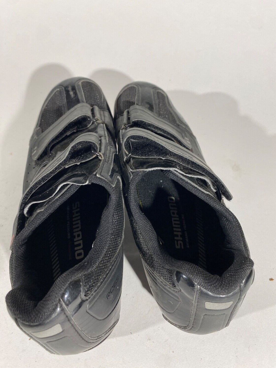 SHIMANO R065 Carbon Road Cycling Shoes Boots 3 Bolts EU44 US9.7 Mondo 278  CS36