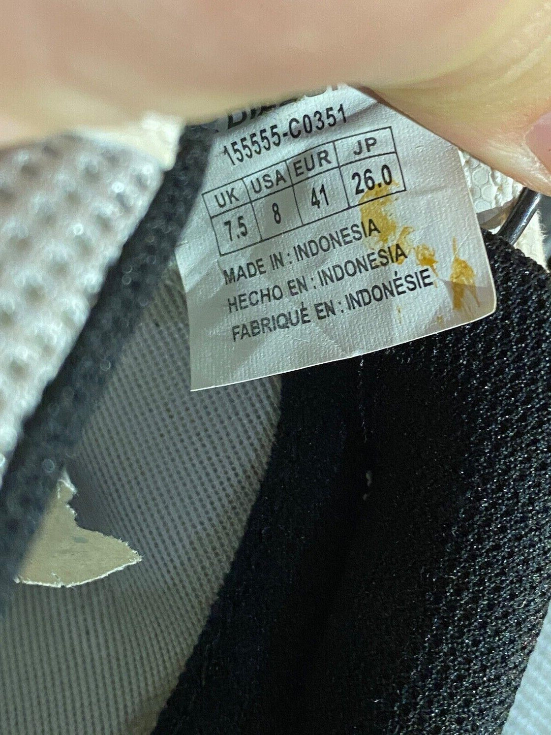 DIADORA Mtb Cycling Shoes Mountain Bike Size EU41 US8 Mondo 253 cs977