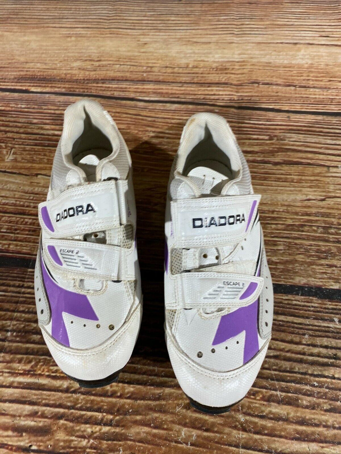DIADORA Escape 2 Cycling MTB Shoes Mountain Bike Ladies EU38 US7 Mondo 230 cs951