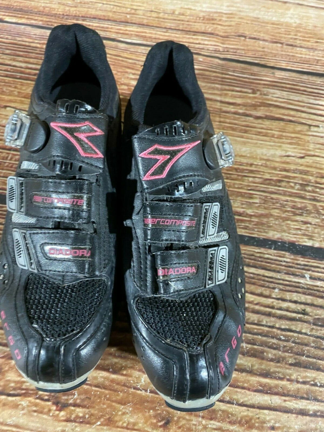 DIADORA Ergo Cycling MTB Shoes Mountain Bike Ladies EU42 US10 Mondo 260 cs1032