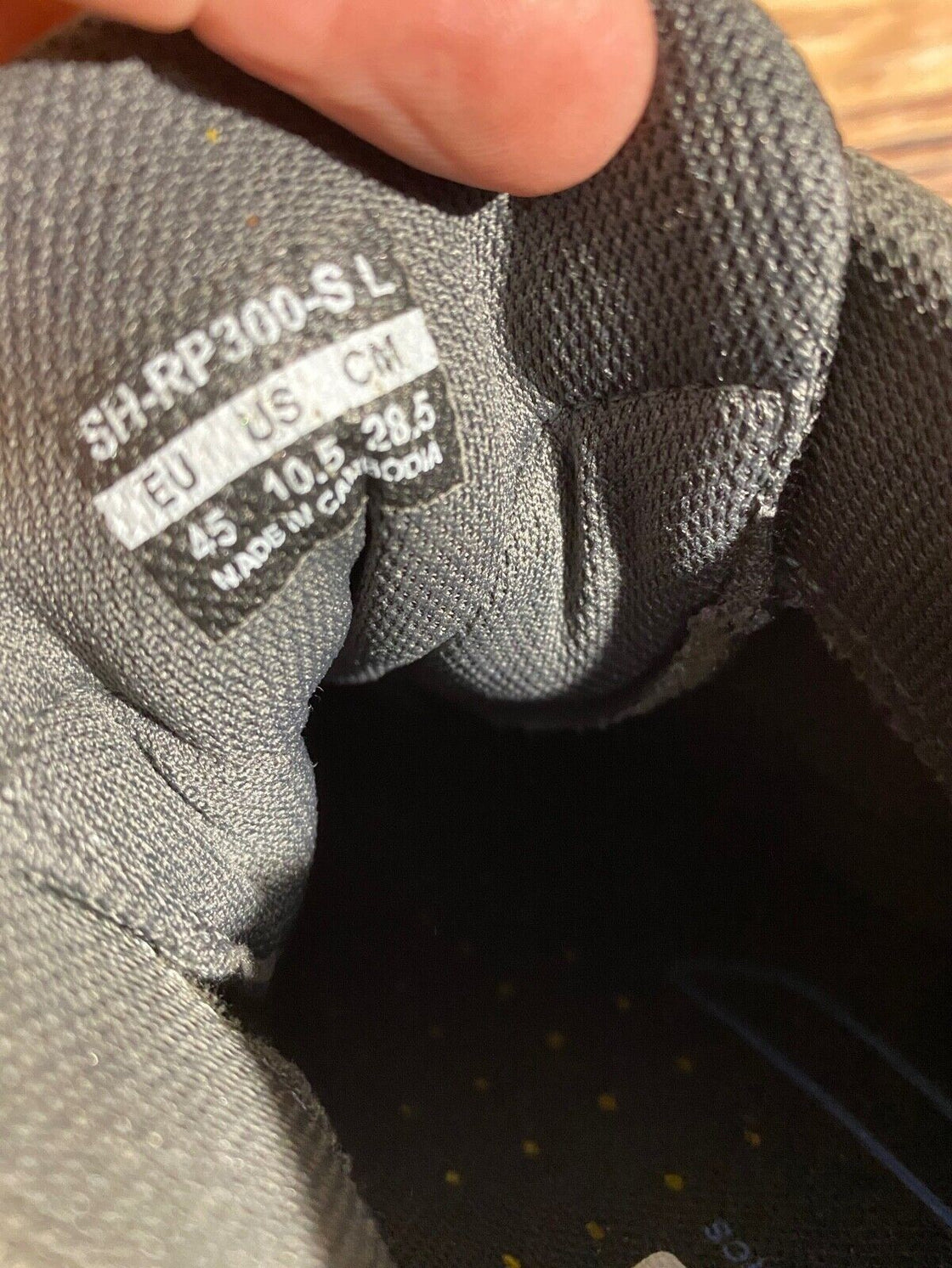 SHIMANO RP3 Road Cycling Shoes Biking Boots 3 Bolts EU45 US10.5 Mondo 285  cs910