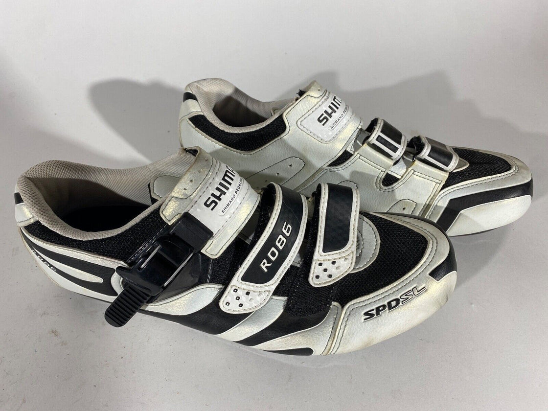 SHIMANO R086 Road Cycling Shoes Boots 3 Bolts EU43 US8.9 Mondo 272  CS29