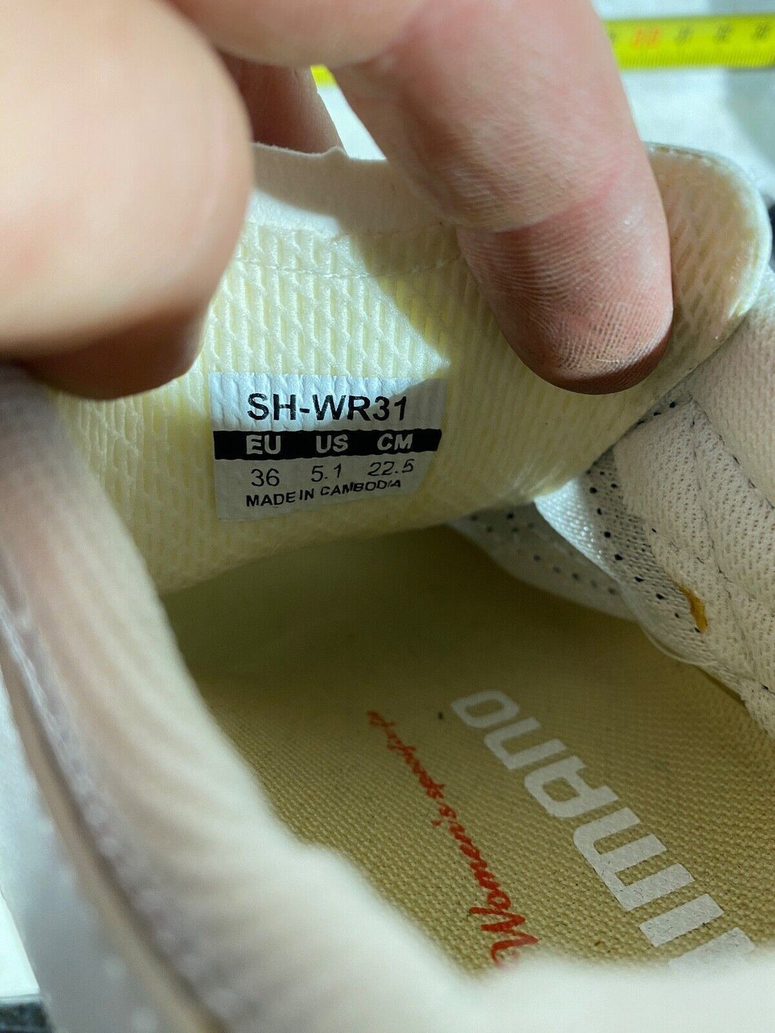 SHIMANO WR31 Road Cycling Shoes 3 Bolts Ladies Size EU36  US5.1  Mondo 225  CS40