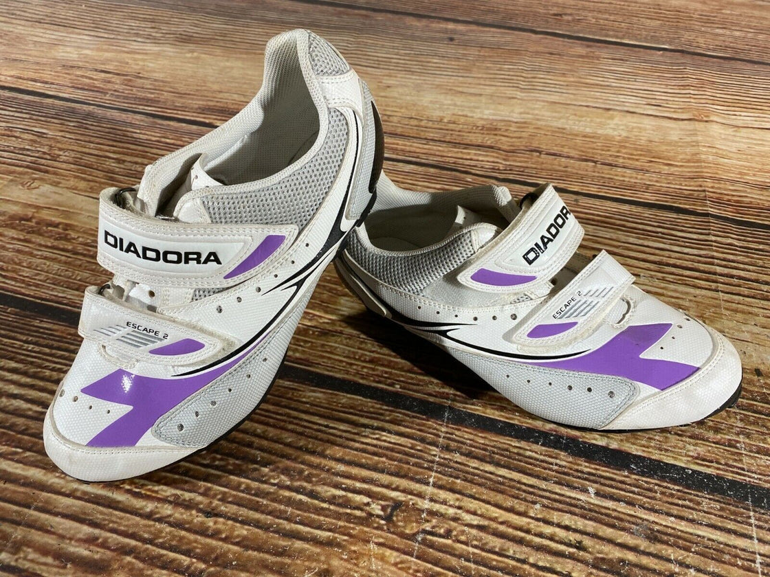 DIADORA Escape 2 Cycling MTB Shoes Mountain Bike EU40 US8.5 Mondo 240 cs1018