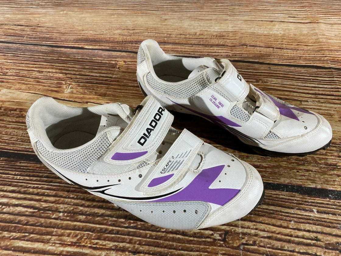 DIADORA Escape 2 Cycling MTB Shoes Mountain Bike EU40 US8.5 Mondo 240 cs1018